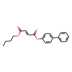 Fumaric acid, butyl 4-phenylphenyl ester