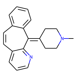 Azatadine M (OH, -H2O)
