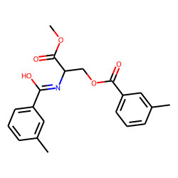 l-Serine, N,O-bis(m-toluoyl)-, methyl ester