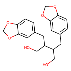 (2R,3R)-2,3-bis(Benzo[d][1,3]dioxol-5-ylmethyl)butane-1,4-diol