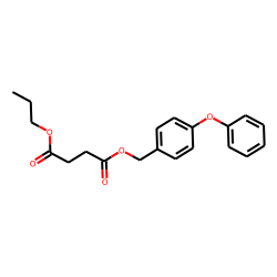 Succinic acid, 4-phenoxybenzyl propyl ester