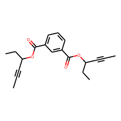 Isophthalic acid, di(hex-4-yn-3-yl) ester