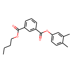 Isophthalic acid, butyl 3,4-dimethylphenyl ester