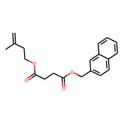 Succinic acid, naphth-2-ylmethyl 3-methylbut-3-en-1-yl ester