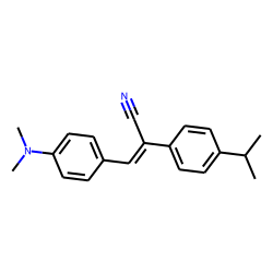 p-Dimethylaminobenzylidene-p-isopropylphenylacetonitrile