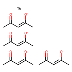 Thorium, tetrakis(2,4-pentanedionato-O,O')-, (SA-8-11''11''1'1'''1'1''')-