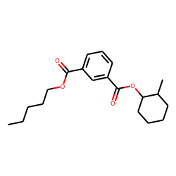 Isophthalic acid, 2-methylcyclohexyl pentyl ester