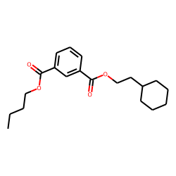 Isophthalic acid, butyl 2-cyclohexylethyl ester