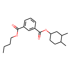 Isophthalic acid, butyl 3,4-dimethylcyclohexyl ester