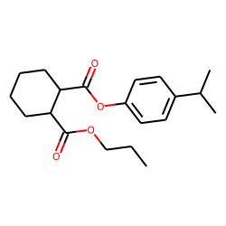 1,2-Cyclohexanedicarboxylic acid, 4-isopropylphenyl propyl ester
