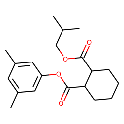 1,2-Cyclohexanedicarboxylic acid, 3,5-dimethylphenyl isobutyl ester