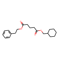 Glutaric acid, cyclohexylmethyl phenethyl ester