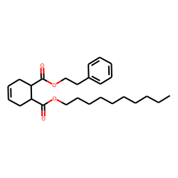 cis-Cyclohex-4-en-1,2-dicarboxylic acid, decyl phenethyl ester