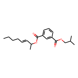 Isophthalic acid, isobutyl oct-3-en-2-yl ester