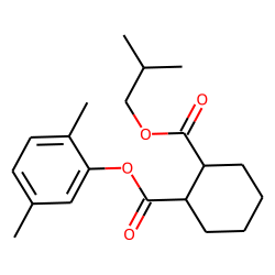 1,2-Cyclohexanedicarboxylic acid, 2,5-dimethylphenyl isobutyl ester