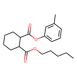 1,2-Cyclohexanedicarboxylic acid, 3-methylphenyl pentyl ester
