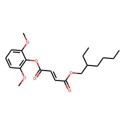 Fumaric acid, 2,6-dimethoxyphenyl 2-ethylhexyl ester