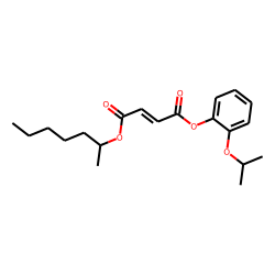 Fumaric acid, 2-isopropoxyphenyl hept-2-yl ester