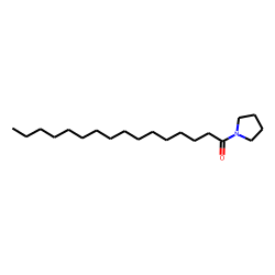 Hexadecanoic acid, pyrrolidide