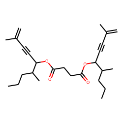 Succinic acid, di(2,6-dimethylnon-1-en-3-yn-5-yl) ester