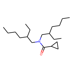 Cyclopropanecarboxamide, N,N-bis(2-ethylhexyl)-
