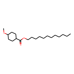 Cyclohexanecarboxylic acid, 4-methoxy-, dodecyl ester