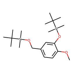 3-Hydroxy-4-methoxybenzyl alcohol, bis(tert-butyldimethylsilyl) ether
