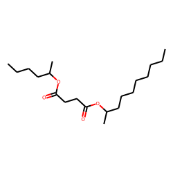 Succinic acid, dec-2-yl 2-hexyl ester