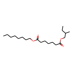 Pimelic acid, 2-methylbutyl octyl ester