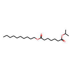 Pimelic acid, decyl 2-propyl ester
