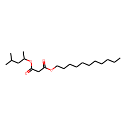 Malonic acid, 4-methylpent-2-yl undecyl ester