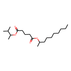 Glutaric acid, 3-methylbut-2-yl 2-decyl ester