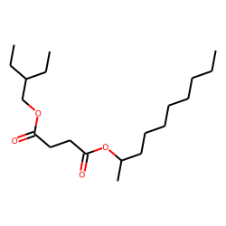Succinic acid, dec-2-yl 2-ethylbutyl ester