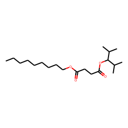 Succinic acid, 2,4-dimethylpent-3-yl nonyl ester