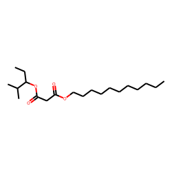 Malonic acid, 2-methylpent-3-yl undecyl ester