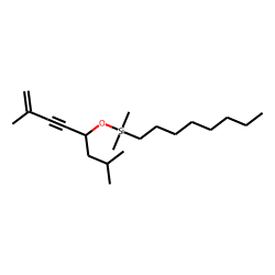 2,7-Dimethyl-4-dimethyloctylsilyloxyoct-7-en-5-yne