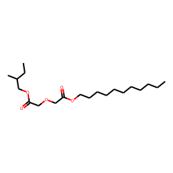Diglycolic acid, 2-methylbutyl undecyl ester