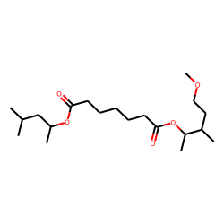Pimelic acid, 5-methoxy-3-methylpent-2-yl 4-methyl-2-pentyl ester