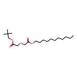 Diglycolic acid, neopentyl undecyl ester