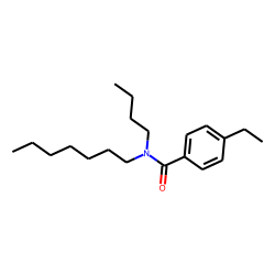 Benzamide, 4-ethyl-N-butyl-N-heptyl-