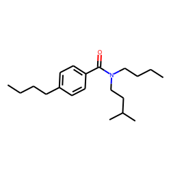 Benzamide, 4-butyl-N-butyl-N-3-methylbutyl-