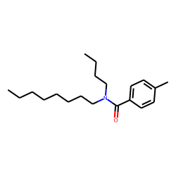 Benzamide, 4-methyl-N-butyl-N-octyl-
