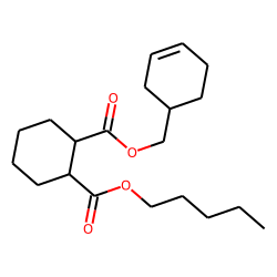 1,2-Cyclohexanedicarboxylic acid, cyclohex-3-enylmethyl pentyl ester