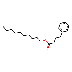 Butyric acid, 4-phenyl-, decyl ester