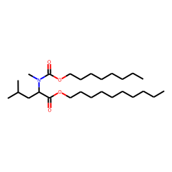 L-Leucine, N-methyl-N-(octyloxycarbonyl)-, decyl ester