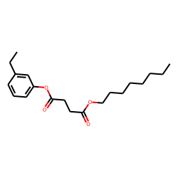 Succinic acid, 3-ethylphenyl octyl ester