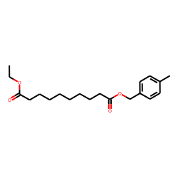 Sebacic acid, ethyl 4-methylbenzyl ester