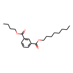 Isophthalic acid, butyl octyl ester