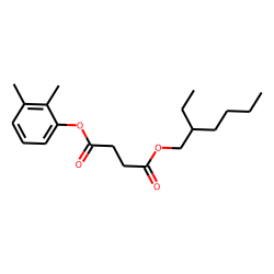 Succinic acid, 2-ethylhexyl 2,3-dimethylphenyl ester