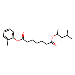 Pimelic acid, 4-methyl-2-pentyl 2-methylphenyl ester